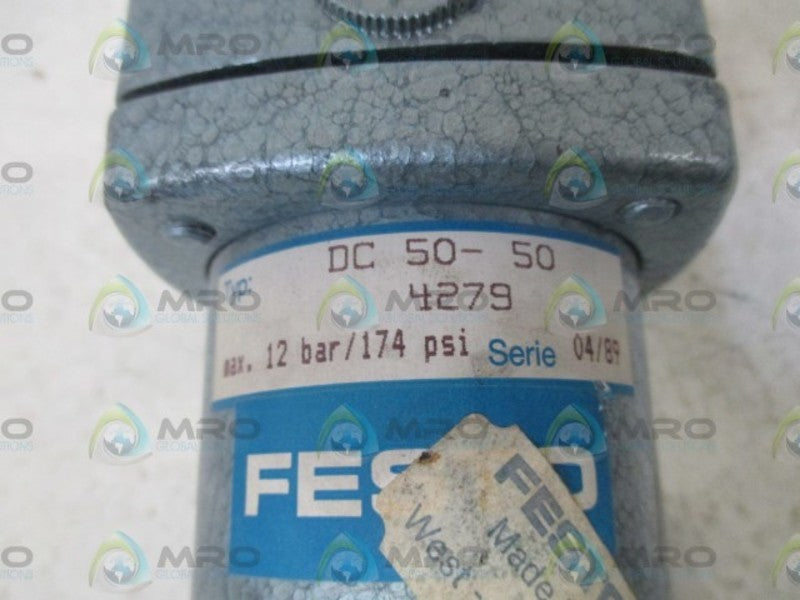 FESTO DC-50-50 PNEUMATIC CYLINDER  UNMP