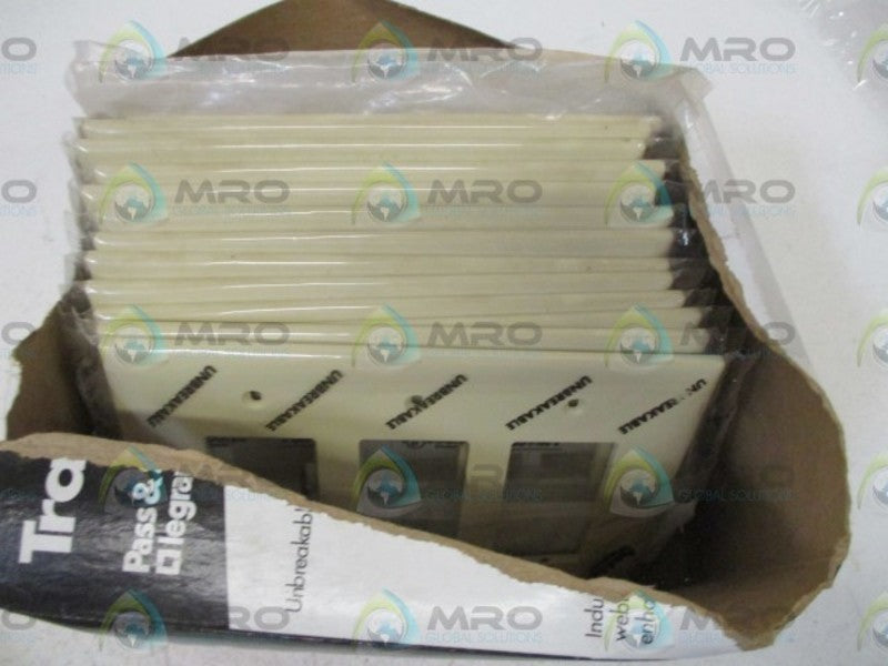 LOT OF 14 PASS & SEYMOUR TPJ263-I WALL PLATE(BOX AS PICTURED)NSMP