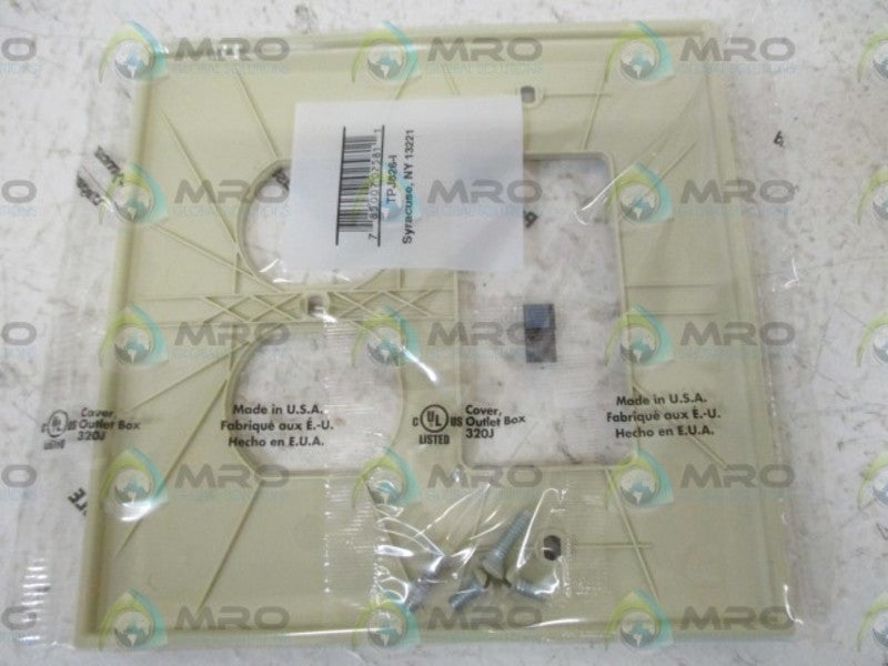 LOT OF 18 PASS & SEYMOUR TPJ826-I WALL PLATE NSNP IN A FACTORY BAG