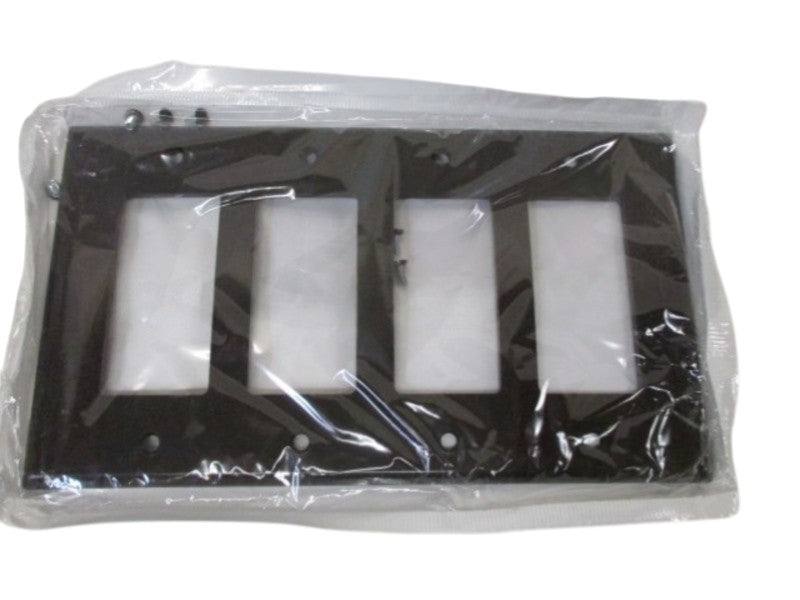LOT OF 10 LEVITON 000-80612 WALL PLATE NSNP IN A FACTORY BAG