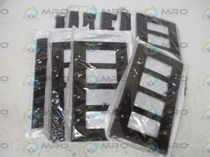 LOT OF 10 LEVITON 000-80612 WALL PLATE NSNP IN A FACTORY BAG