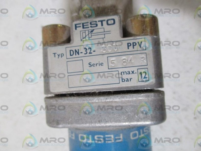 FESTO DN-32-300-PPV PNEUMATIC CYLINDER  UNMP