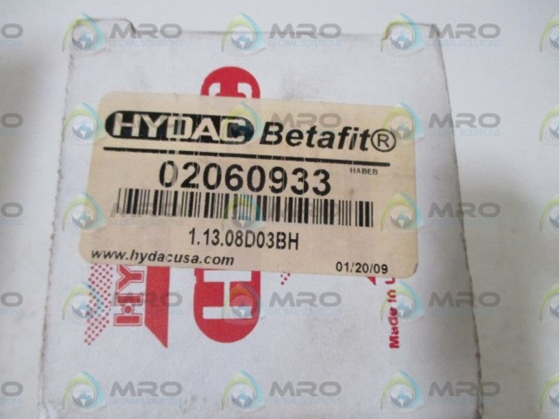 HYDAC 02060933 FILTER  NSMP