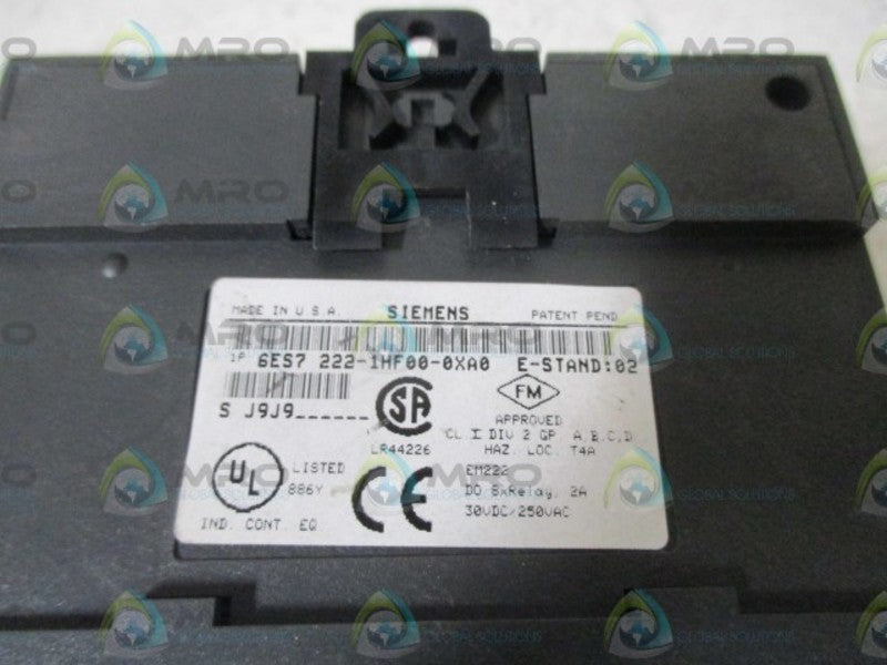 SIEMENS 6ES7 222-1HF00-0XA0 MODULE  NSNP