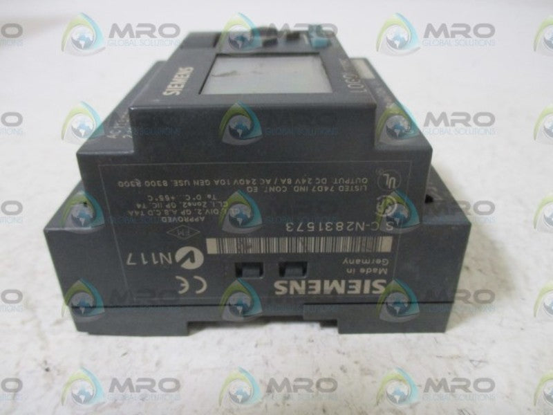 SIEMENS 6ED1 052-1FB00-0BA2 LOGIC MODULE  UNMP