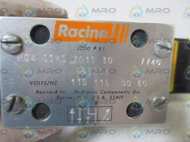 RACINE FD4 DSHS 701 30 (655204) SOLENOID VALVE  NSMP