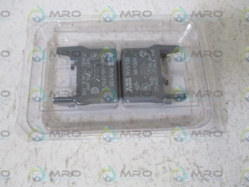 LOT OF 2 ABB RV5/133 (1SBN050010R1001)SURGE SUPPERSSOR ORIGINAL PACKAGE