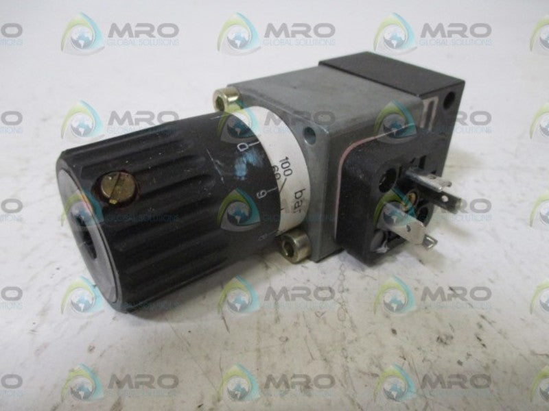REXROTH HED80A12/100K14KW PRESSURE SWITCH  UNMP
