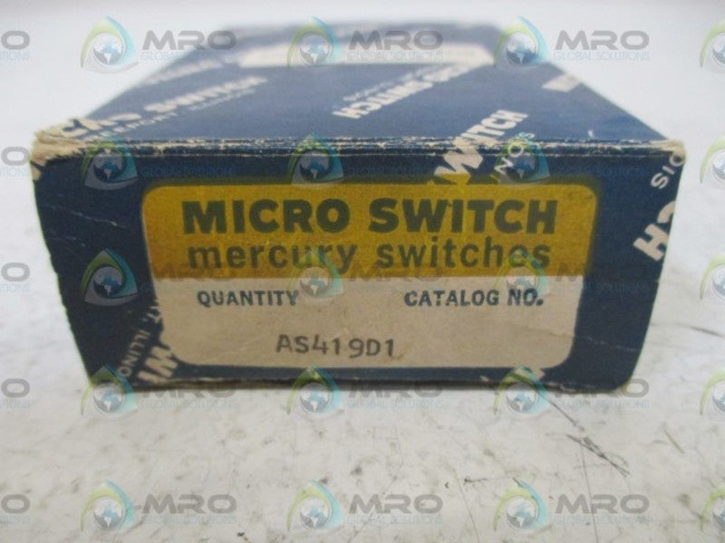 MICRO SWITCH AS419D1 SWITCHES  NSMP