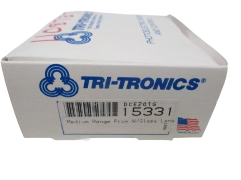 TRI-TRONICS DCE201G MEDIUM RANGE PROX W/GLASS LENS NSMP