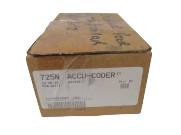ACCU-CODER 725N-21-S0010-Q-PP-1-Q-1-EX-N-N ENCODER  NSMP
