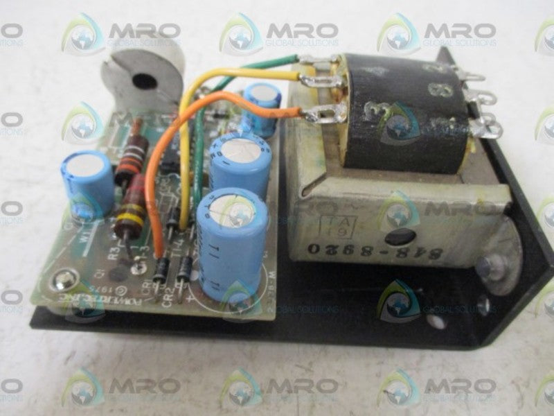 POWERTEC 2A5-1.2B D.C. POWER SUPPLY  NSNP