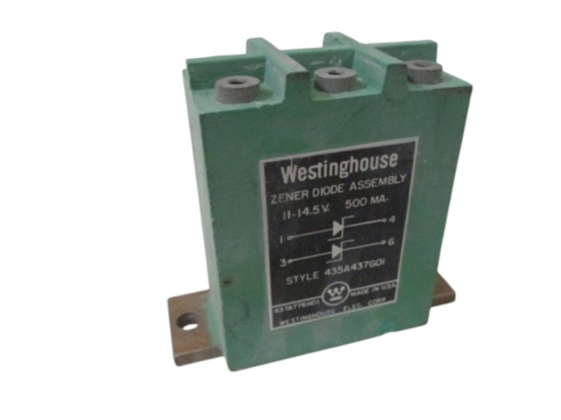 WESTINGHOUSE 435A437G01 ZENER DIODE ASSEMBLY  UNMP