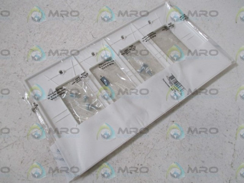 LOT OF 3 TRADE MASTER TPJ264-W WALLPLATE NSNP IN A FACTORY BAG
