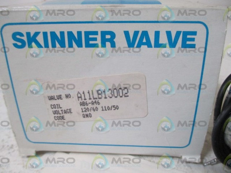 SKINNER VALVE A11LB13002 SOLENOID VALVE  NSMP