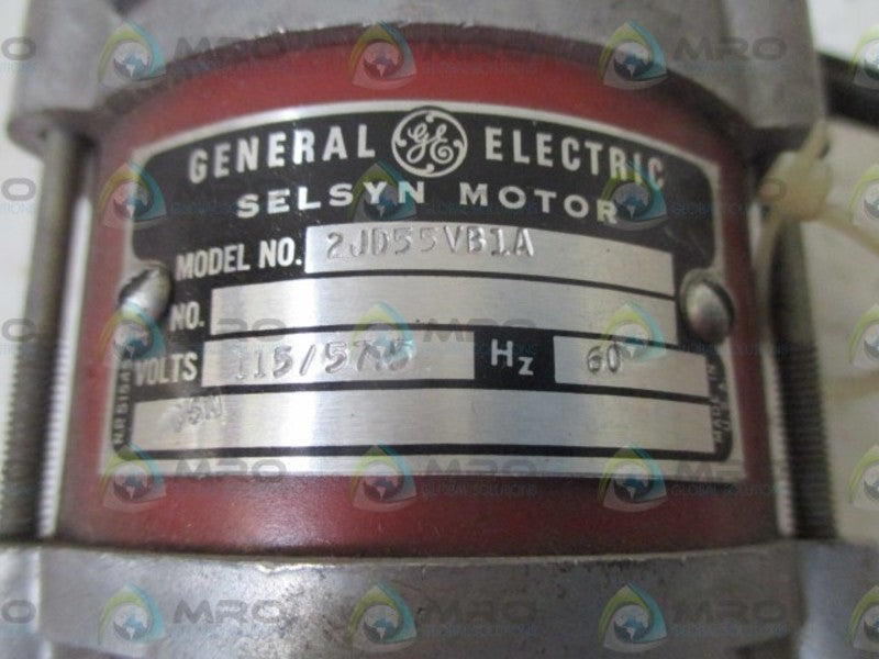 GENERAL ELECTRIC 2JD55VB1A SELSYN MOTOR  UNMP