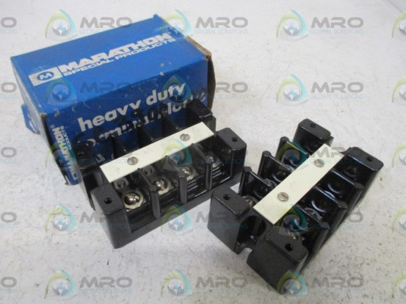 LOT OF 2 MARATHON 1504 TERMINAL BLOCK NSMP