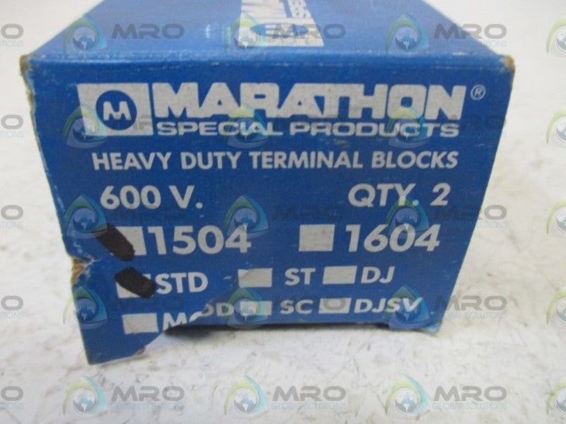 LOT OF 2 MARATHON 1504 TERMINAL BLOCK NSMP