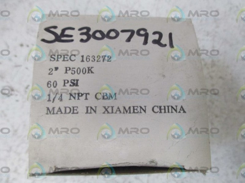 USG SPEC163272 GAUGE 0-60  NSMP