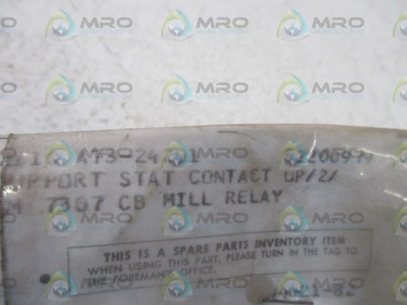 LOT OF 2 2110 A73-24291 SUPPORT STAT CONTACT NSNP IN A BAG
