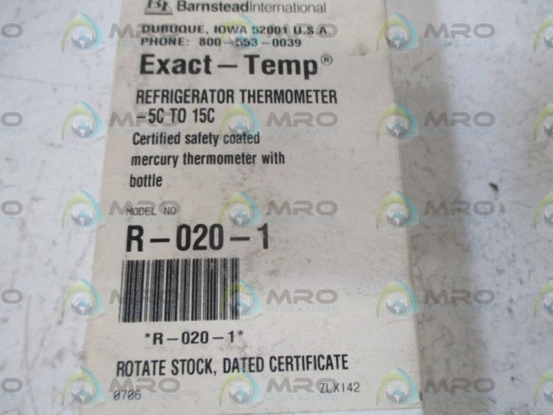 BI R-020-1 REFRIDGERATOR THERMOMETER  NSMP
