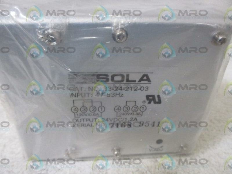 SOLA 083-00212-030024 POWER SUPPLY  NSMP