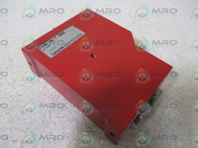 LEUZE FRK 78/7-800 PHOTOELECTRIC SENSOR  NSMP