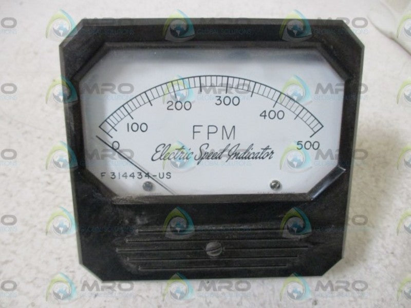 TRIPLETT CORP. 52-5075 ELECTRIC SPEED INDICATOR 0-500  NSMP