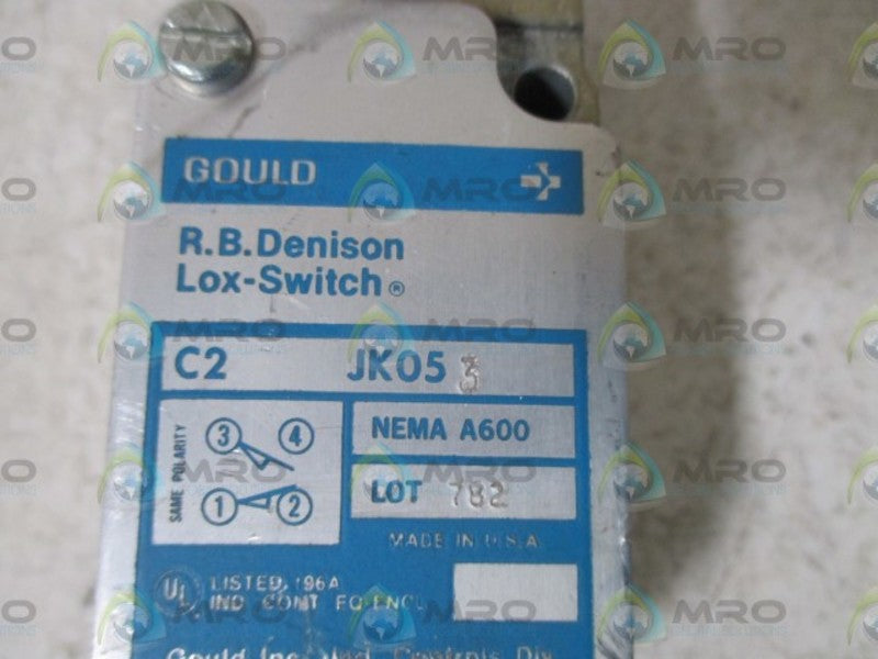 GOULD C2JK053 LIMIT SWITCH  UNMP