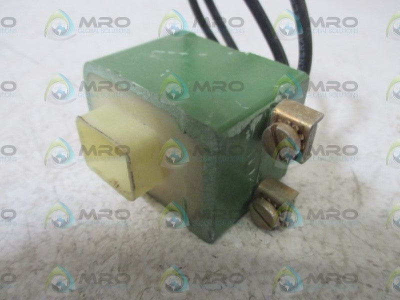 GENERAL ELECTRIC 15D1G39 SOLENOID COIL 16V  UNMP