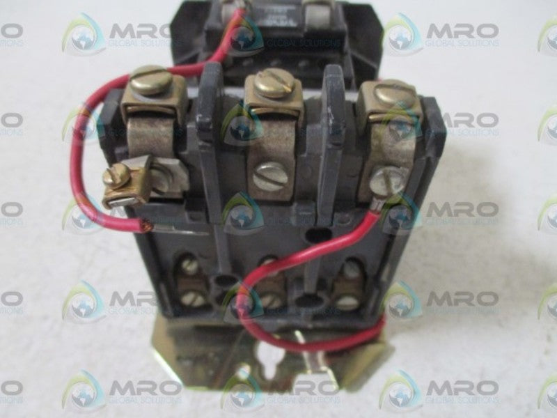 INDUSTRIAL SPARE PART SIZE 0 509-AOC SER. B NON-REVERSING STARTER 575-600V  UNMP