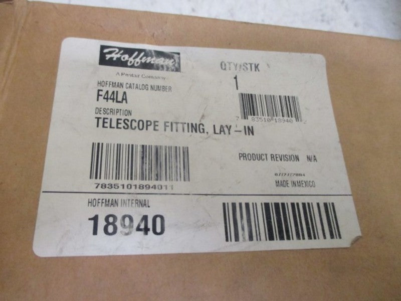 HOFFMAN 18940 TELESCOPE FITTING  NSMP