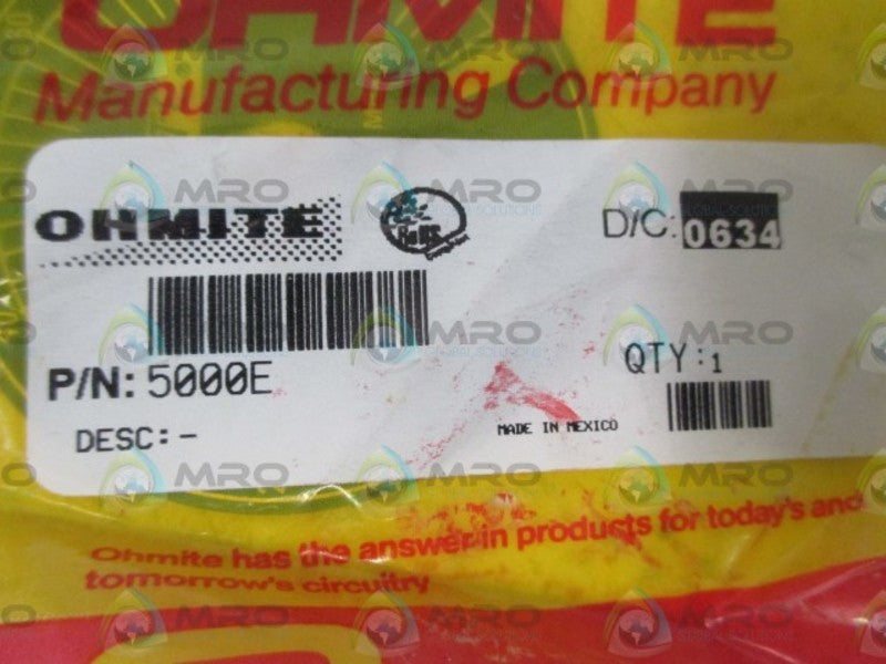 OHMITE 5000  NSMP