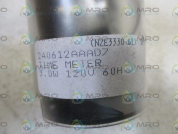 YOKOGAWA 240612AAAD7 TIME METER 120V  NSNP