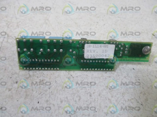 10-11214-001 CIRCUIT BOARD  UNMP