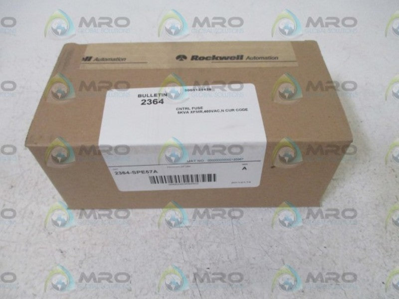 INDUSTRIAL SPARE PART 2364-SPE57A SER.A CONTROL FUSE  NSFS