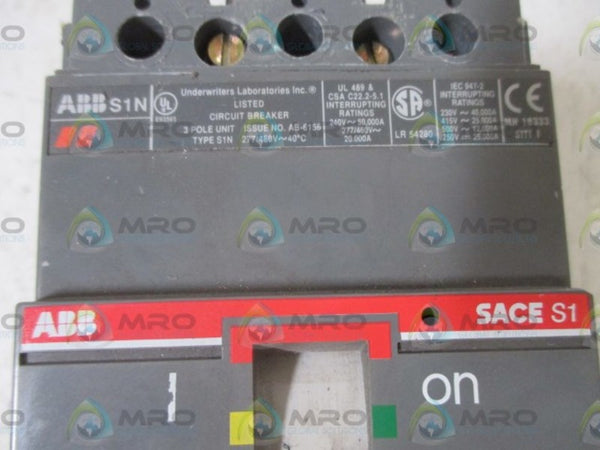 ABB SACES1 CIRCUIT BREAKER  UNMP