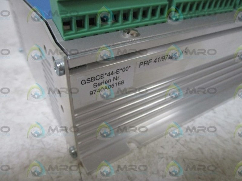 EAE SBCE 44-E FIELD I/O EXTENSION MODULE  NSMP