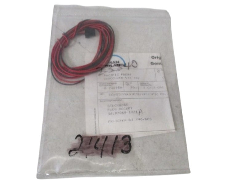 MANROLAND 16.97060-1921 PLUG SOCKET  NSNP IN A BAG