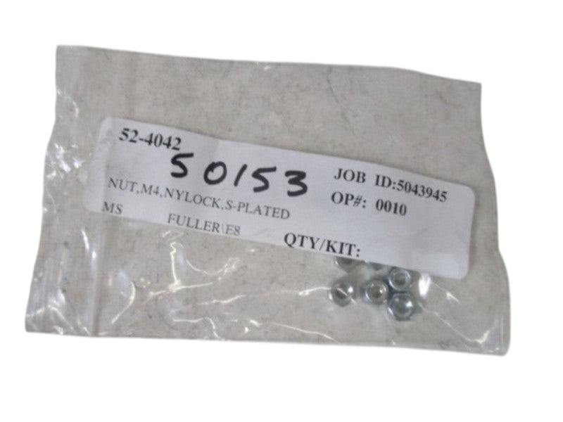 LOT OF 9 52-4042  NUT NSNP IN A BAG