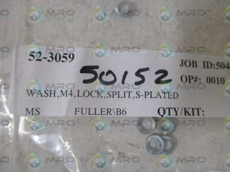 LOT OF 12 52-3059 WASH NSNP IN A BAG