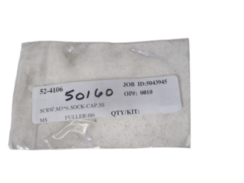 LOT OF 4 52-4106 SCREW NSNP IN A BAG