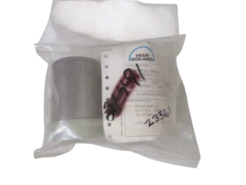 LOT OF 2 MANROLAND 16.97060-3585 SUCTION STRATNER NSNP IN A BAG