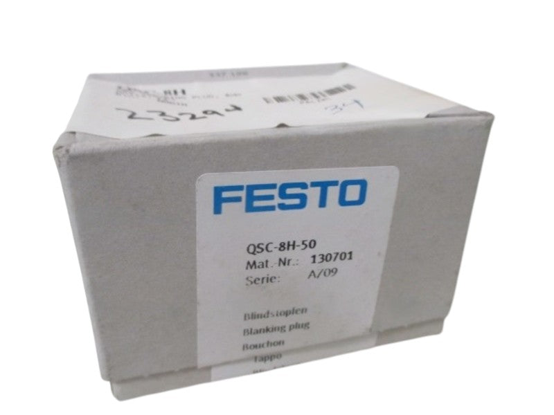 LOT OF 34 FESTO QSC-8H BLANKING PLUG NSMP