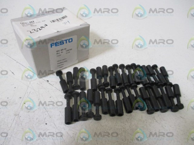 LOT OF 34 FESTO QSC-8H BLANKING PLUG NSMP