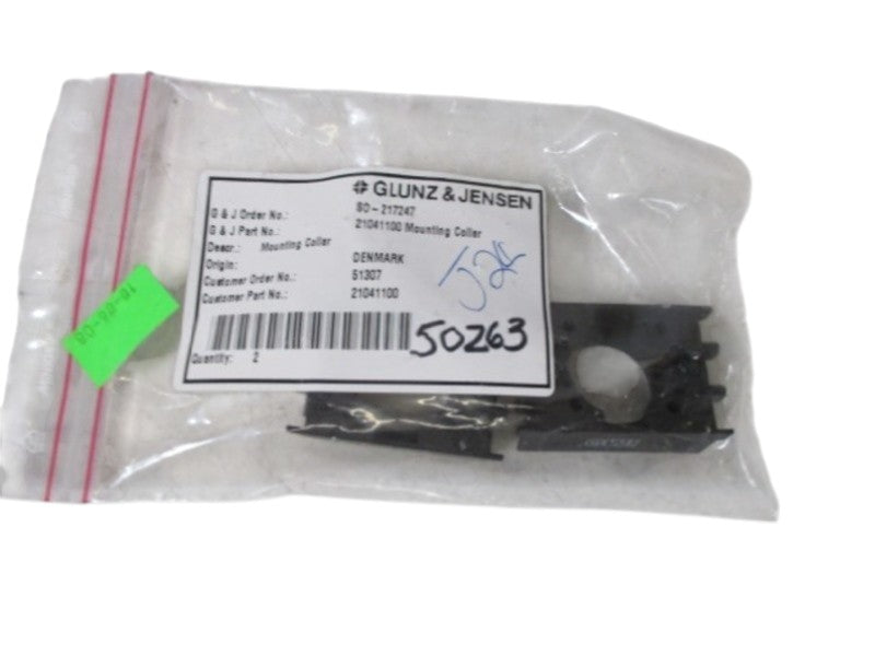 LOT OF GLUNZ & JENSEN S0-217247 MOUNTING COLLAR  NSNP IN A BAG