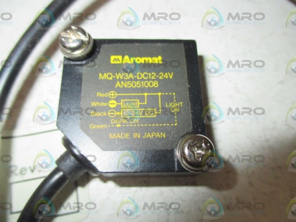 AROMAT MQ-W3A-DC12-24V PROXIMITY SENSOR  NSNP  OUT OF A BOX