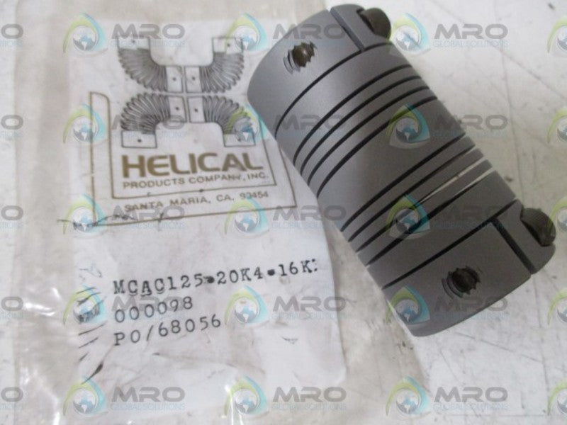 HELICAL MCAC125-20K4-16K3 SHAFT COULPER  NSMP