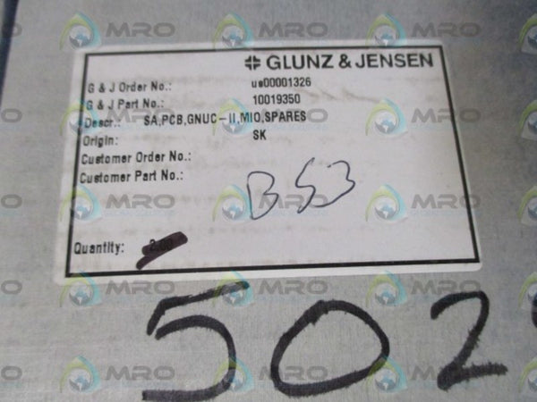 GLUNZ & JENSEN 10019350 CIRCUIT BOARD  NSMP
