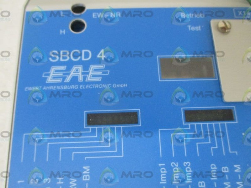 EAE SBCD 4 SINGLE BOARD COMPUTER FIELDBUS  UNMP